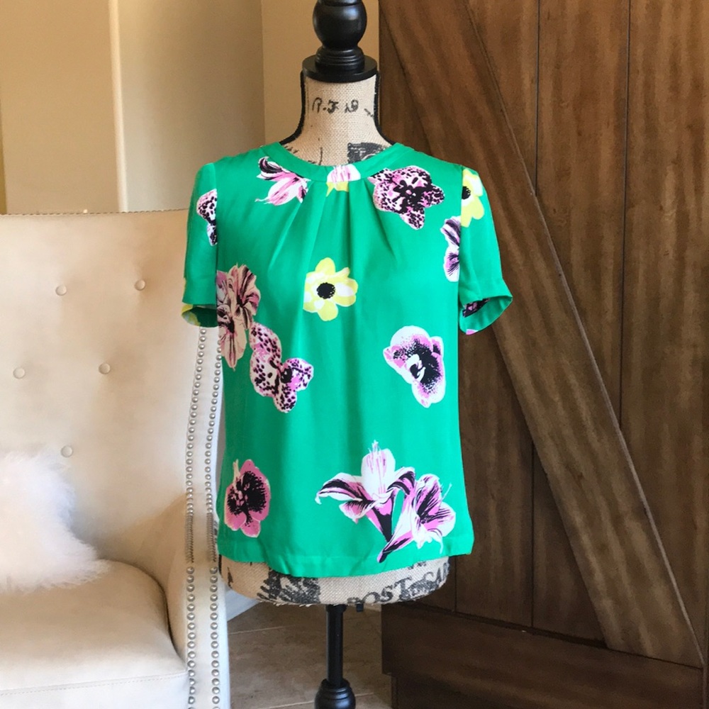 Jcrew Silk Blouse